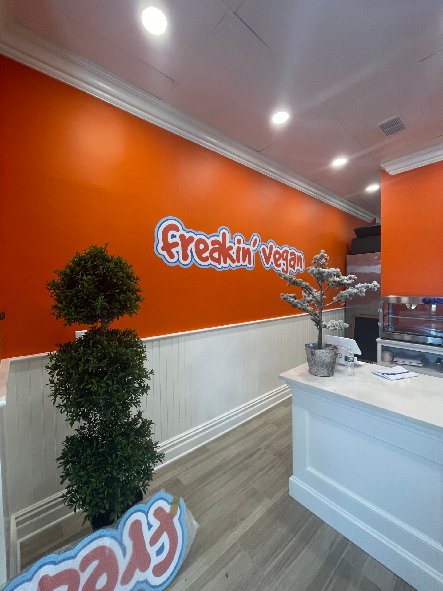 Commercial space after painting